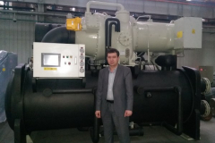 Partner-from-Uzbekistan-against-TICA-chiller-with-water-cooling-of-the-condenser